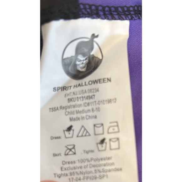 Mad Hatter Costume Size Child Medium 8-10 Halloween Kids Dress Up Party - Picture 3 of 11